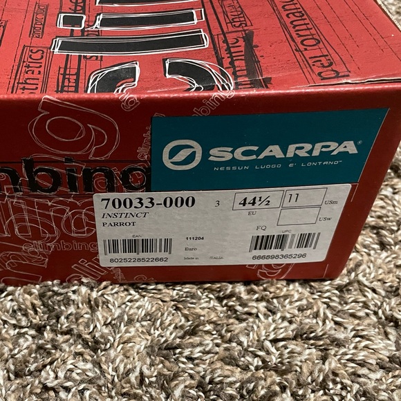 SCARPA ROCK CLIMBING SHOES - Picture 4 of 4